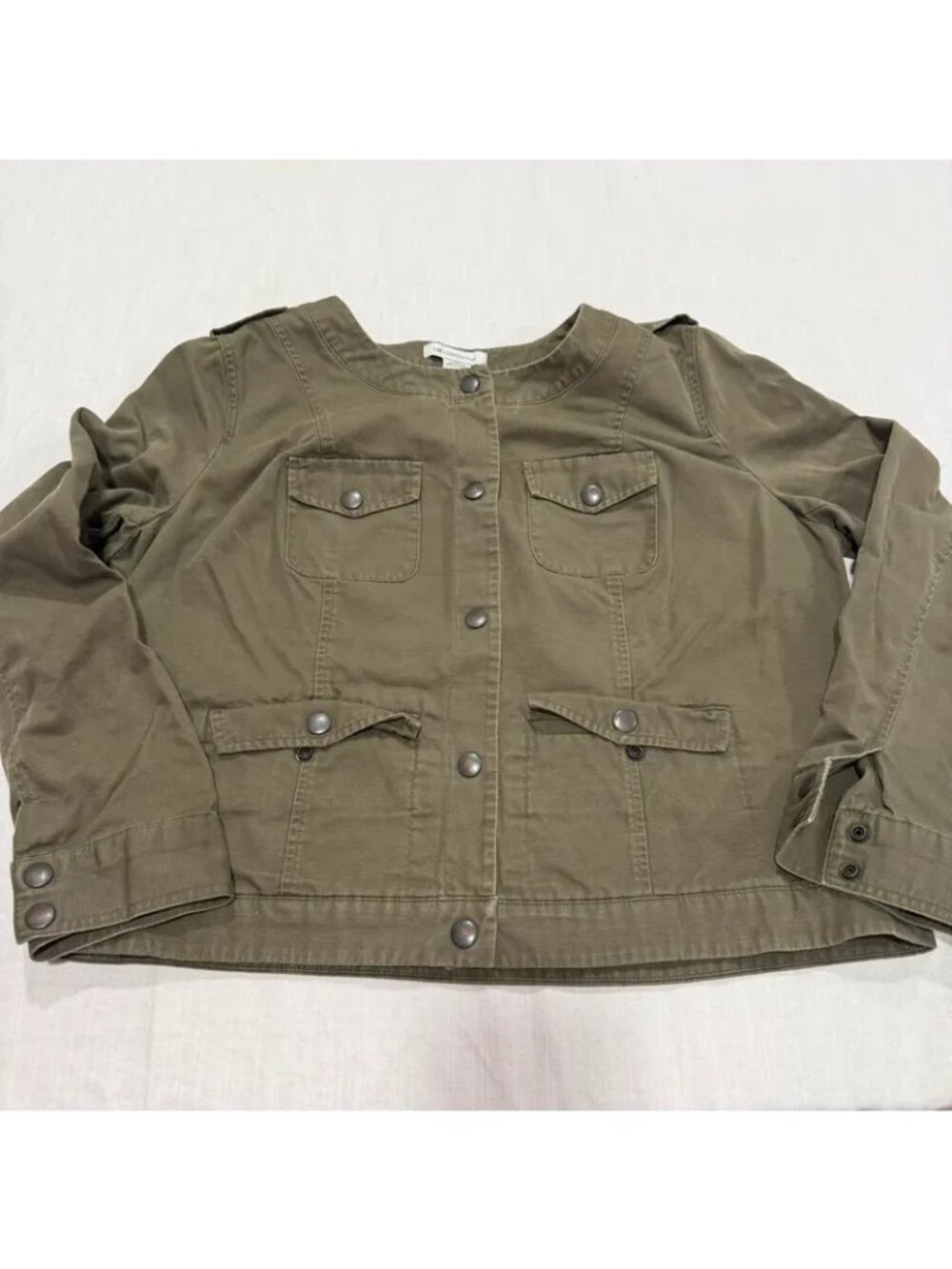 Liz Claiborne Army Green jacket XL